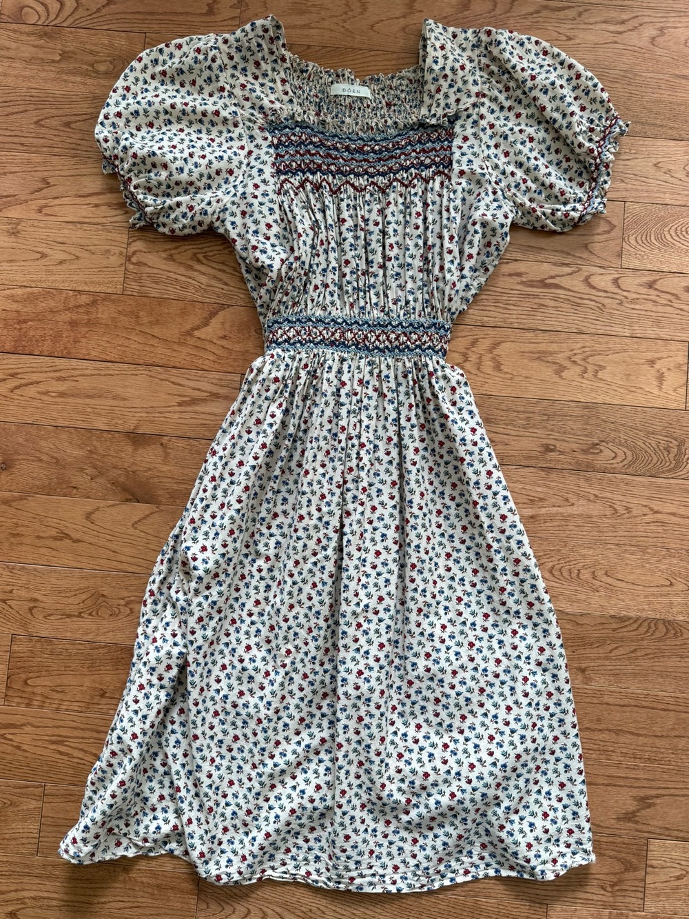 DOEN Castilia midi dress size medium